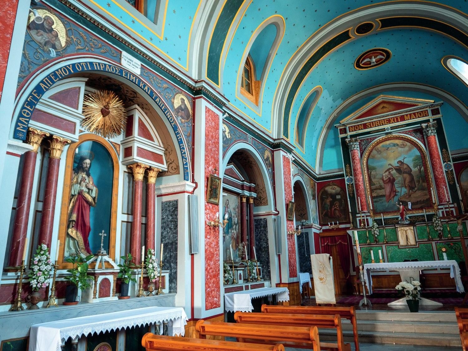 Monasterio San Juan Bautista de los Capuchinos en Ano Syros.
