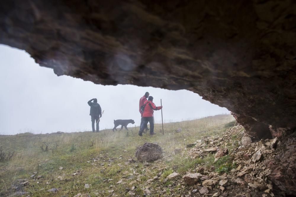 Rescate del montañero desaparecido en Somiedo