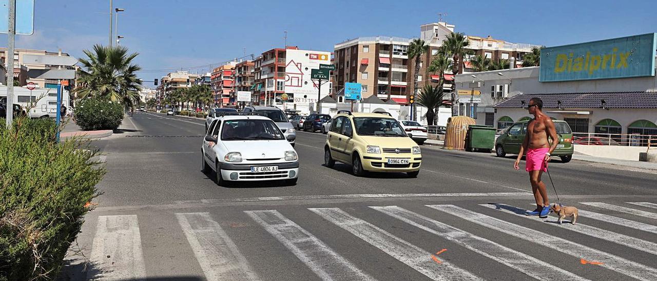 Paso de peatones de Torrevieja donde se han registrado dos atropellos