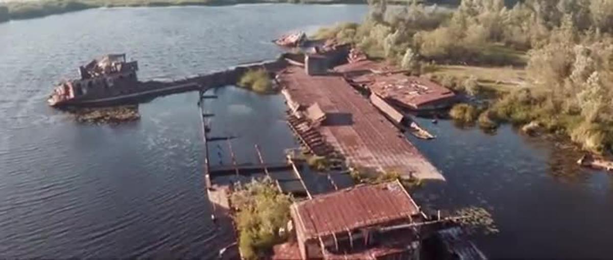 Postals de Pripyat, vídeo des de l’aire de la ciutat fantasma que va causar Txernóbil.