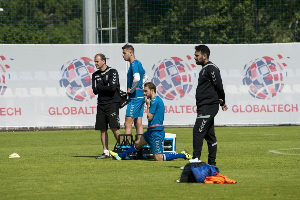 Entrenamiento del Real Oviedo