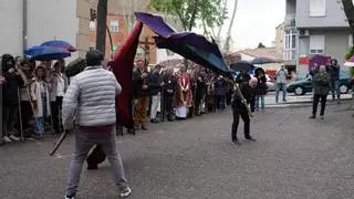 La rogativa de San Marcos, pasada por agua en Zamora