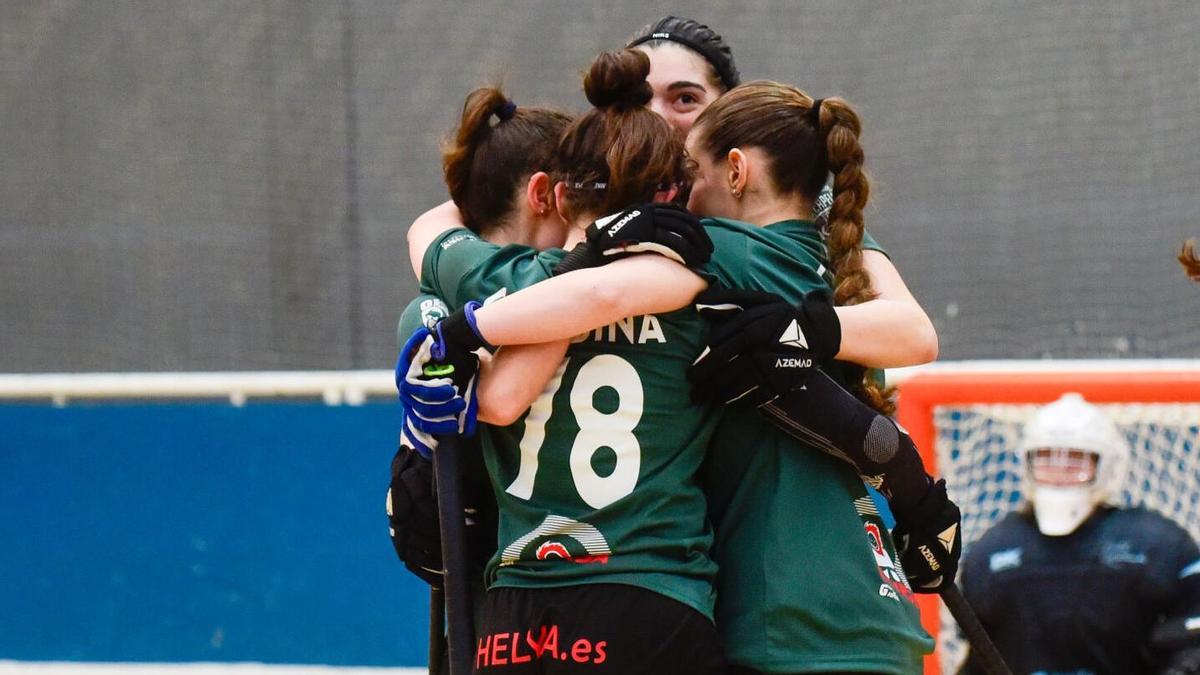 Un partido del Marineda esta temporada.