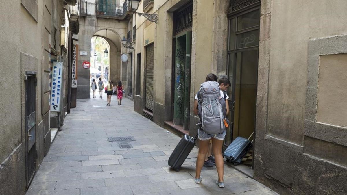 Pisos turísticos en Ciutat Vella.
