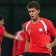 Hamza entrenando con Egipto