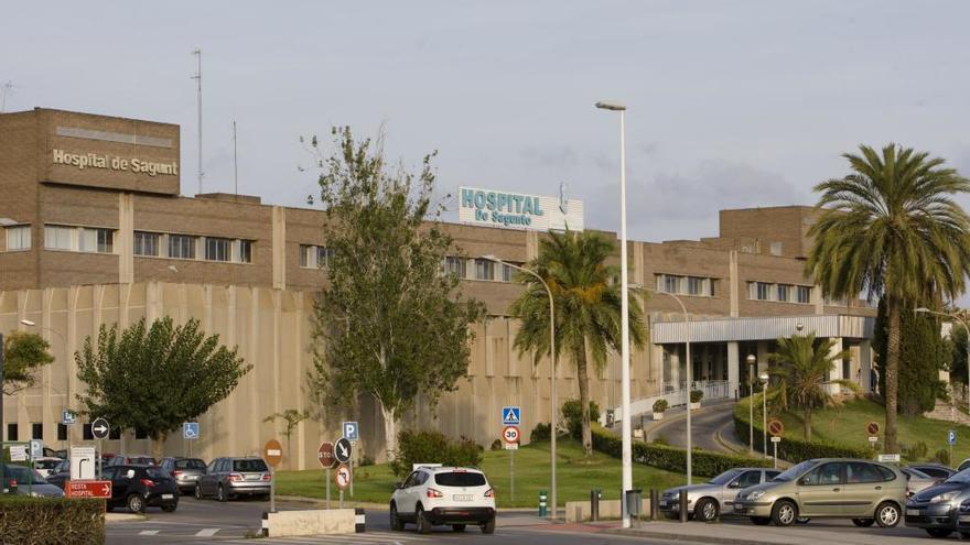 Fachada principal del Hospital de Sagunt