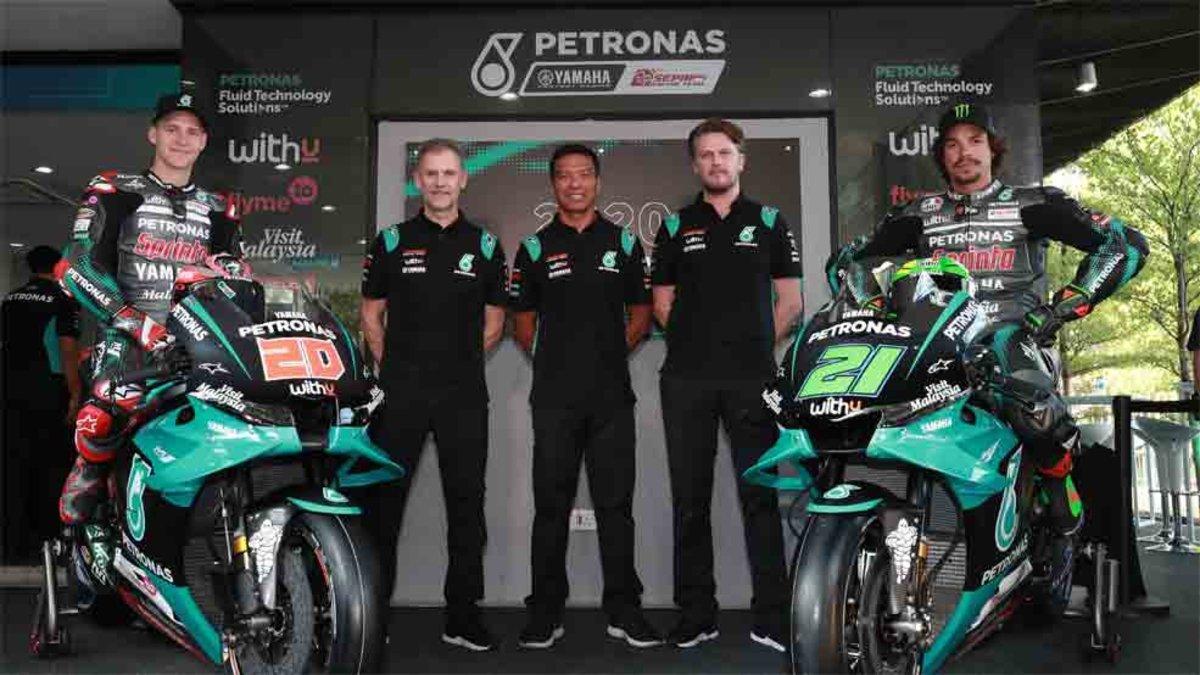 El equipo Petronas Yamaha abre las puertas a la posible llegada de Valentino Rossi en 2021