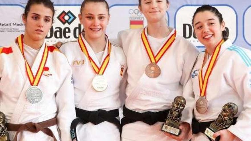 Ariane Toro logra la medalla de plata en el Campeonato de España junior de judo