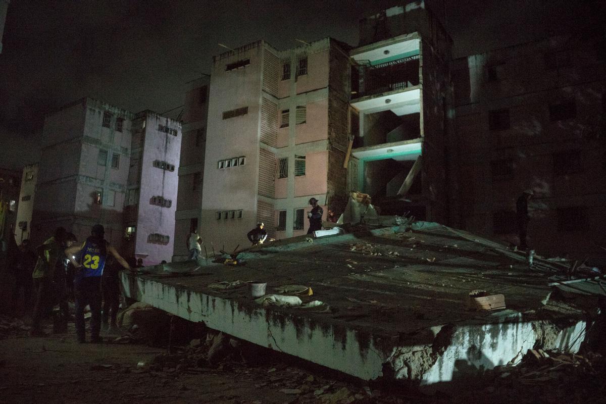 El terremoto en Venezuela, en imágenes. El terremoto en Venezuela, en imágenes.