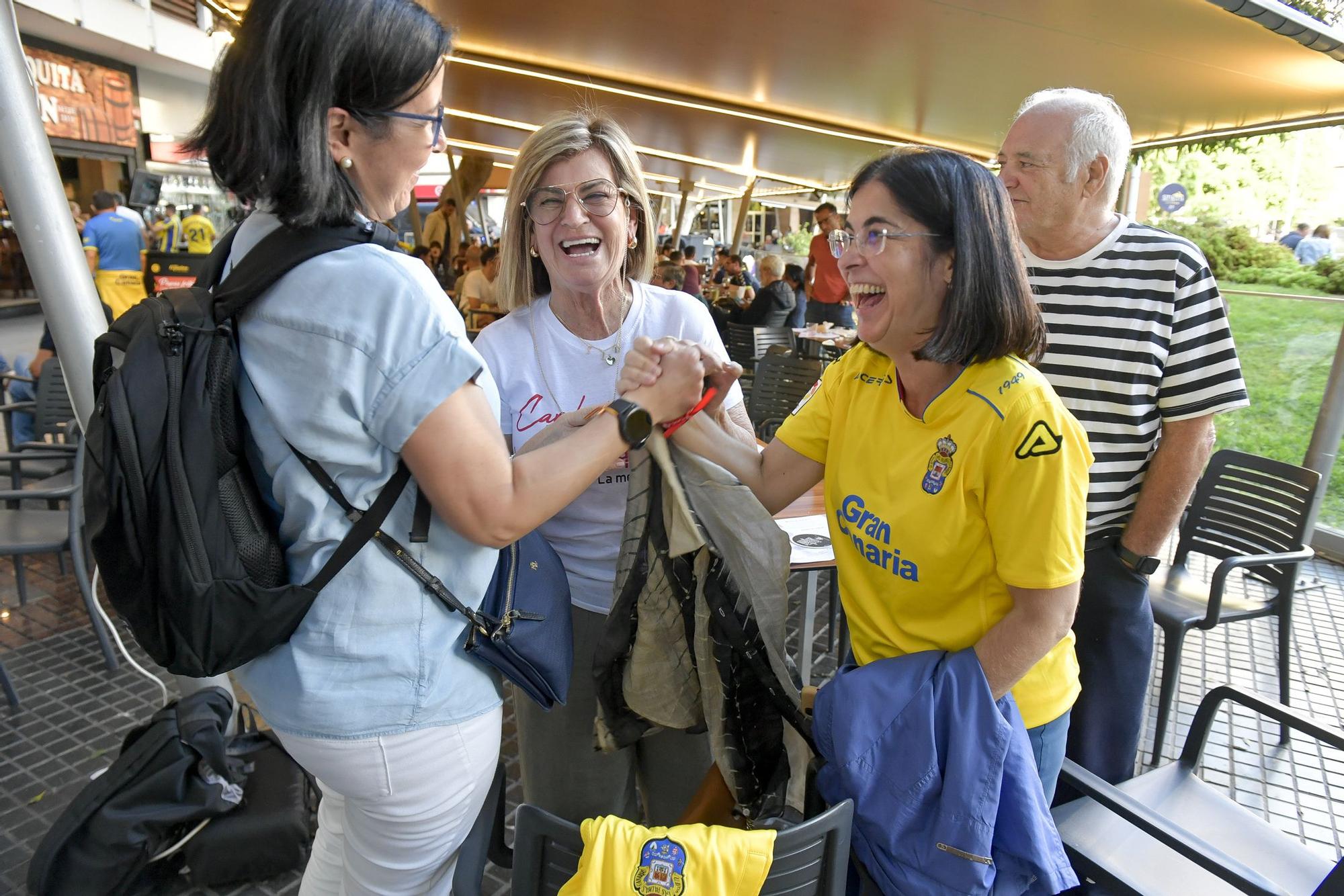 La ciudad vibró con la victoria de la UD Las Palmas contra el Cartagena