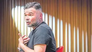 Gabriel Rufián, portavoz de ERC en el Congreso: Siempre habla en plata