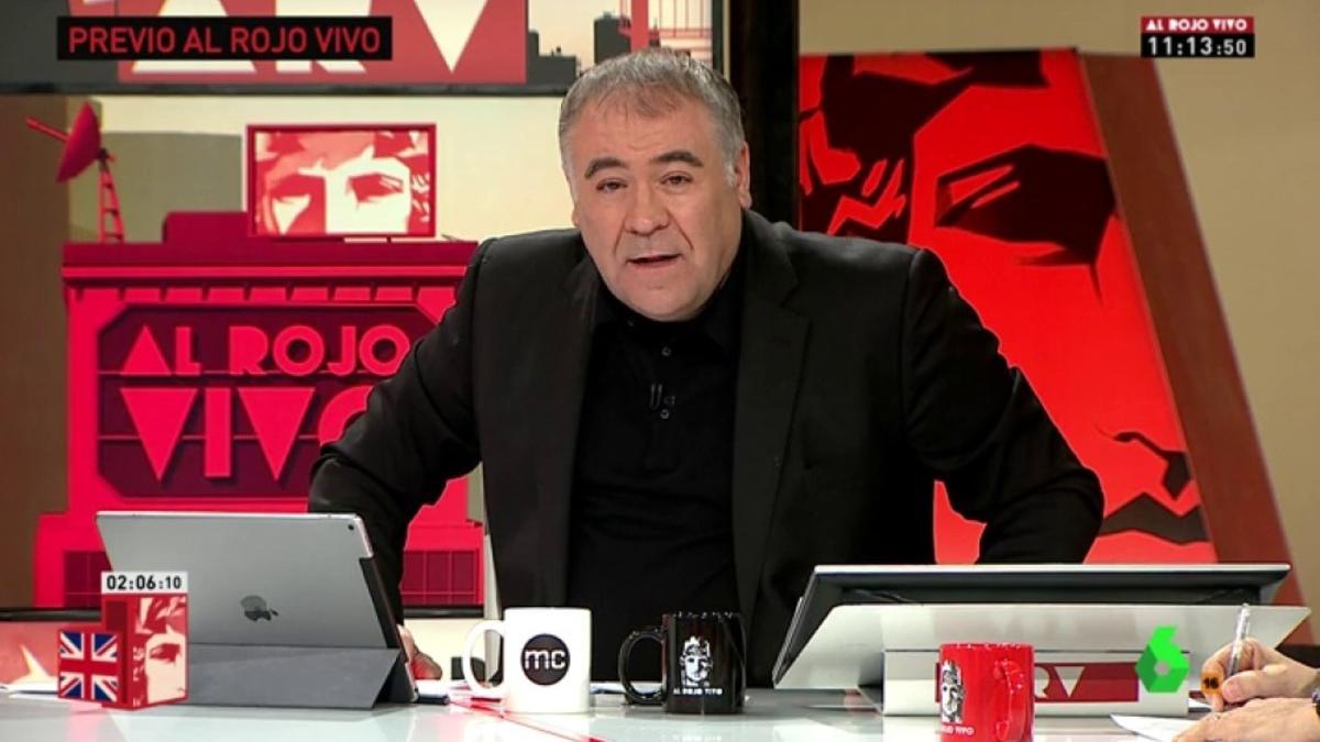 Antonio García Ferreras, en 'Al rojo vivo: objetivo PSOE'