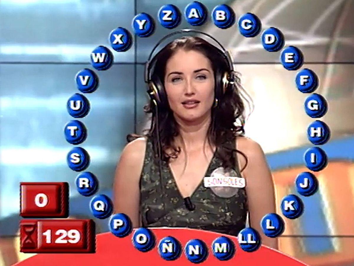 Sónsoles, una de las primeras concursantes de 'Pasapalabra' en el año 2000