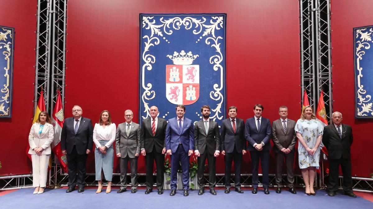 Toma de posesión de los consejeros de la Junta de Castilla y León.