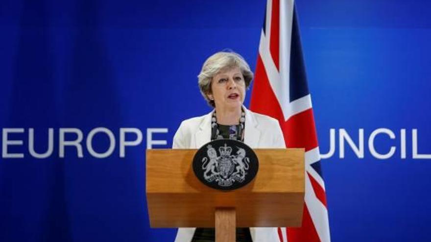 Theresa May no va voler concretar la factura final del Brexit.