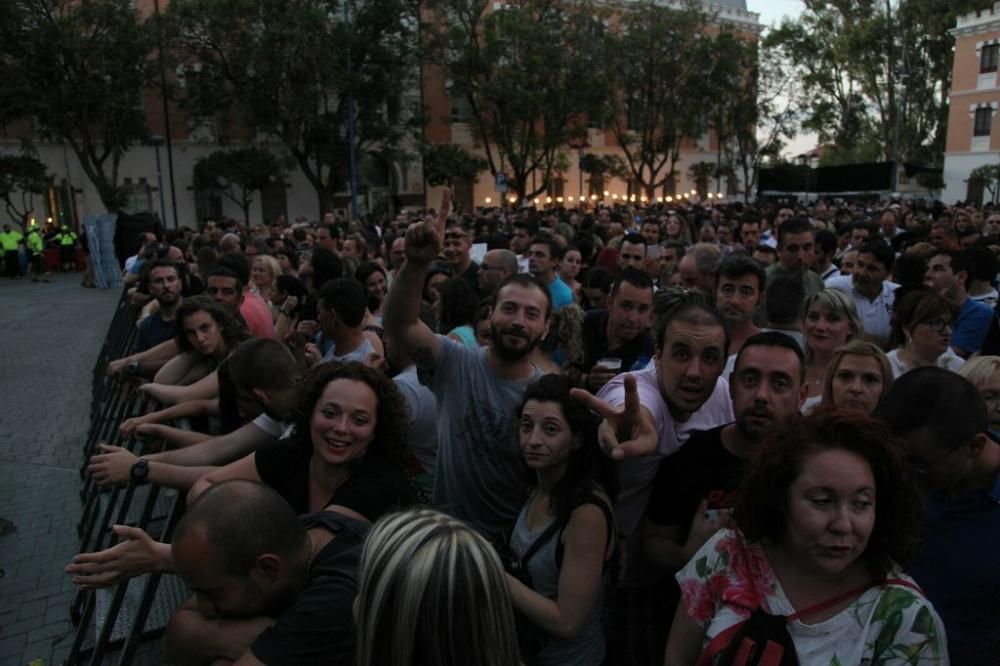 Concierto de Manolo García en el Cuartel de Artillería