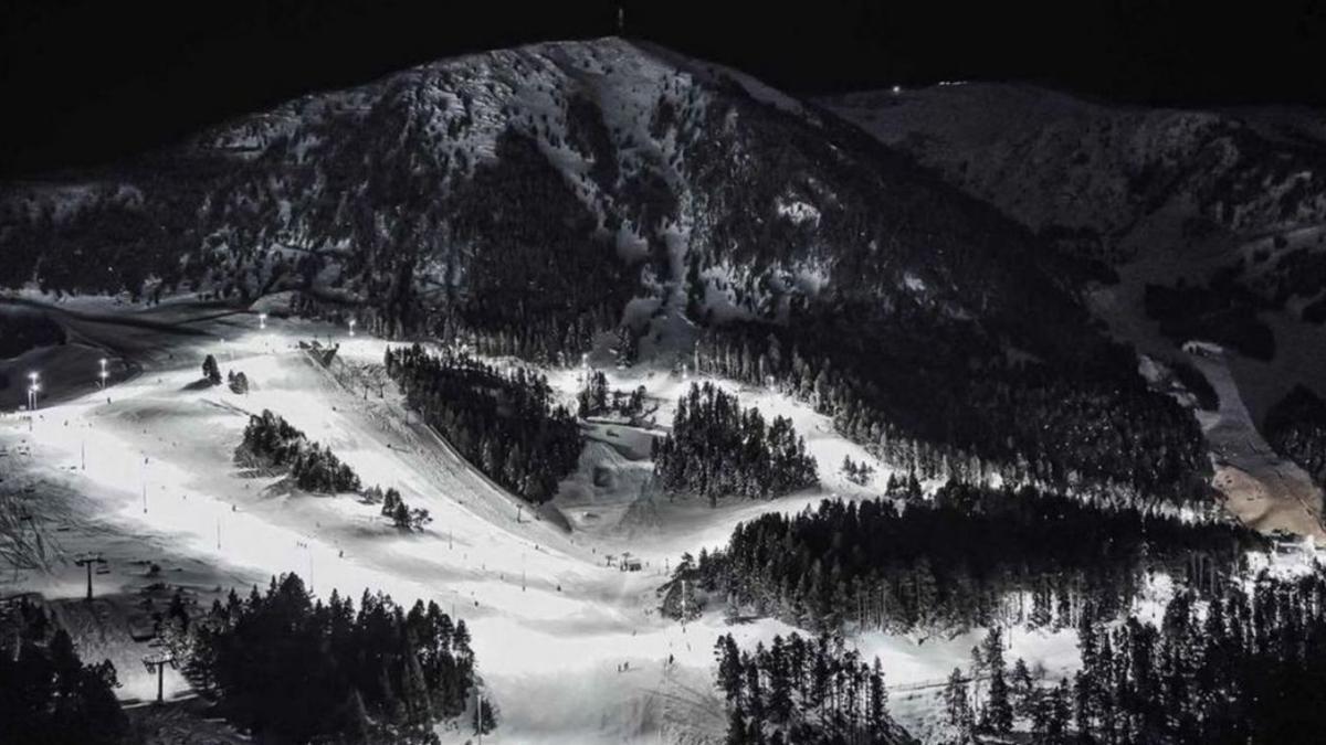 Les pistes il·luminades de Masella per a l’esquí nocturn | MASELLA