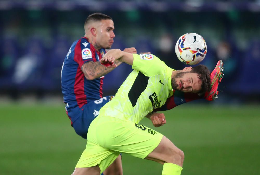 El Levante UD - Atlético, en imágenes