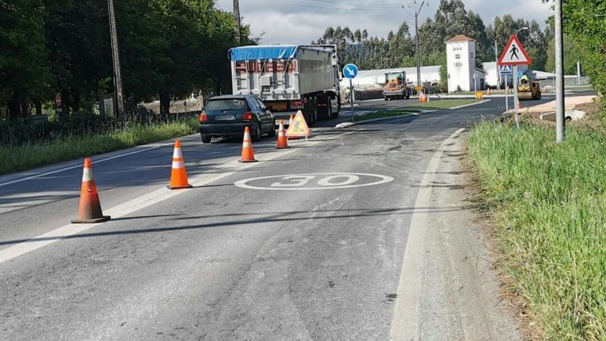 Contigo Silleda critica las obras del vial de Cachafeiro