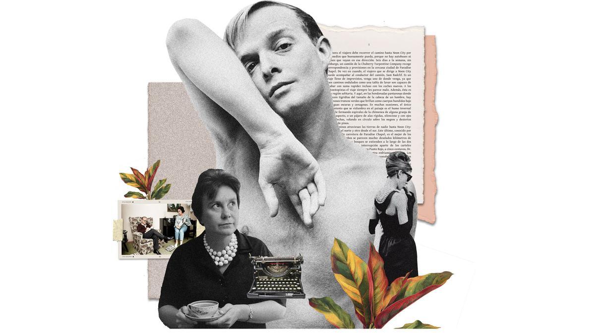 Truman Capote, Harper Lee y Holly Golightly (Audrey Hepburn).