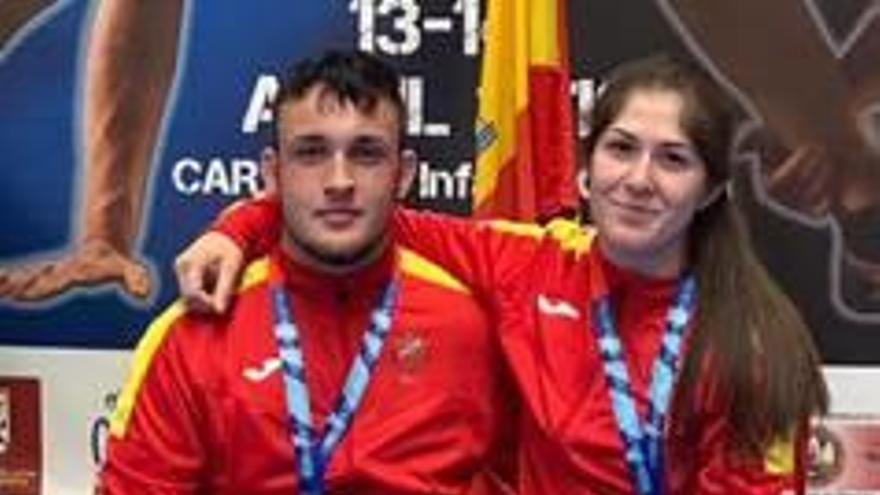 Marta Ojeda y Raúl Gallur brillan en el Torneo de Promesas