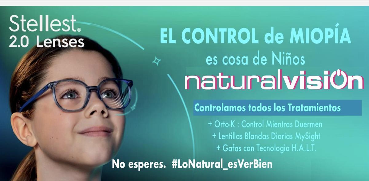 Natural Visión Málaga trata la miopía infantil