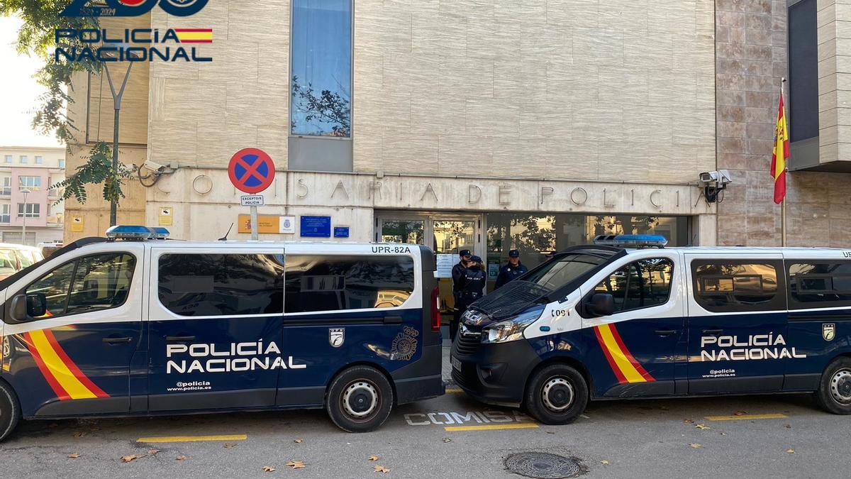 La comisaría de la Policía Nacional en Manacor.