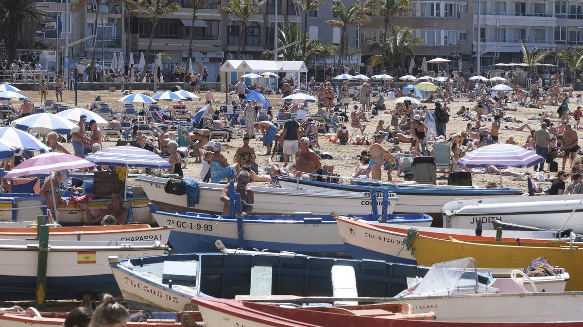Estado del tiempo en Las Canteras | 20/03/2026 | Fotógrafo: José Pérez Curbelo