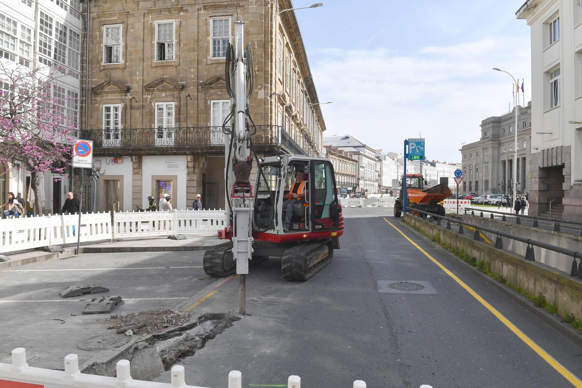 El único corte de tráfico por la obra de los Cantones durará cinco semanas