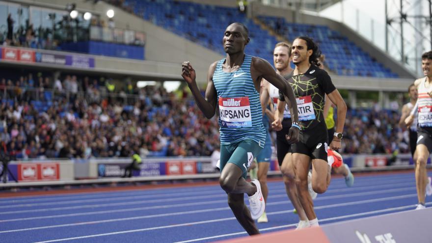 Mo Katir brilla en la Diamond League con un segundo puesto