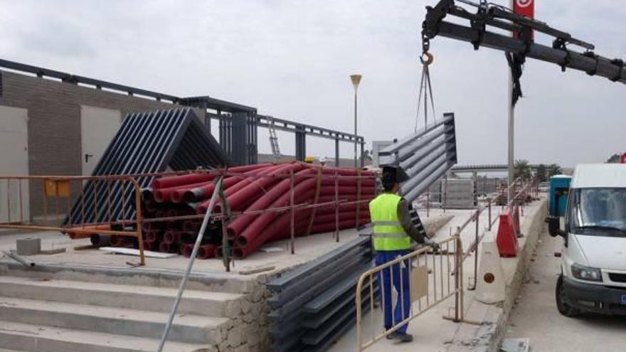 La nueva estación de San Isidro toma forma y podría estar lista en agosto