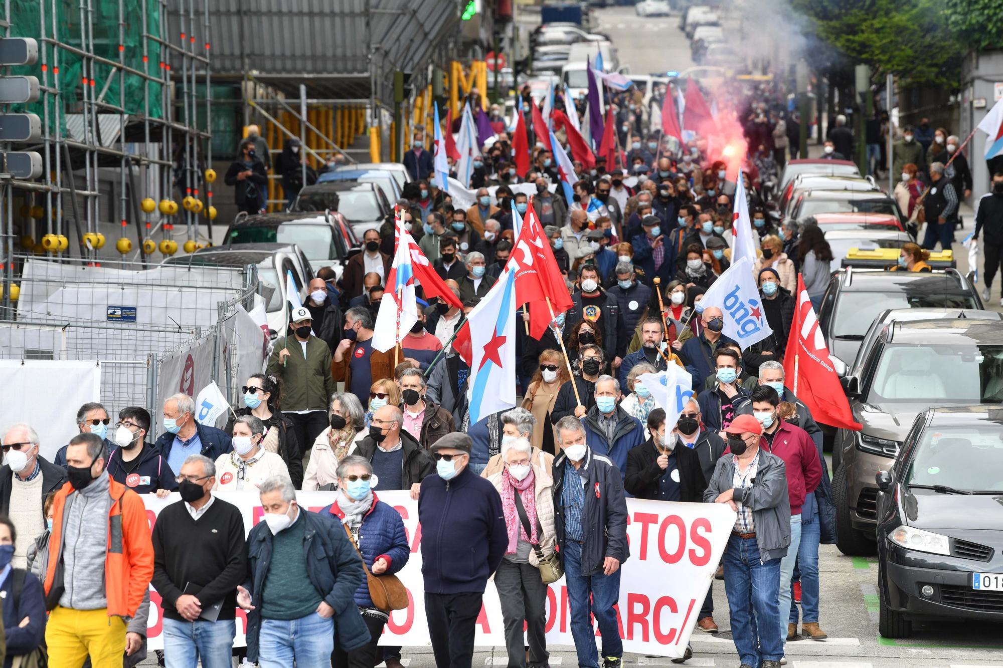 Manifestación del 1 de mayo en A Coruña