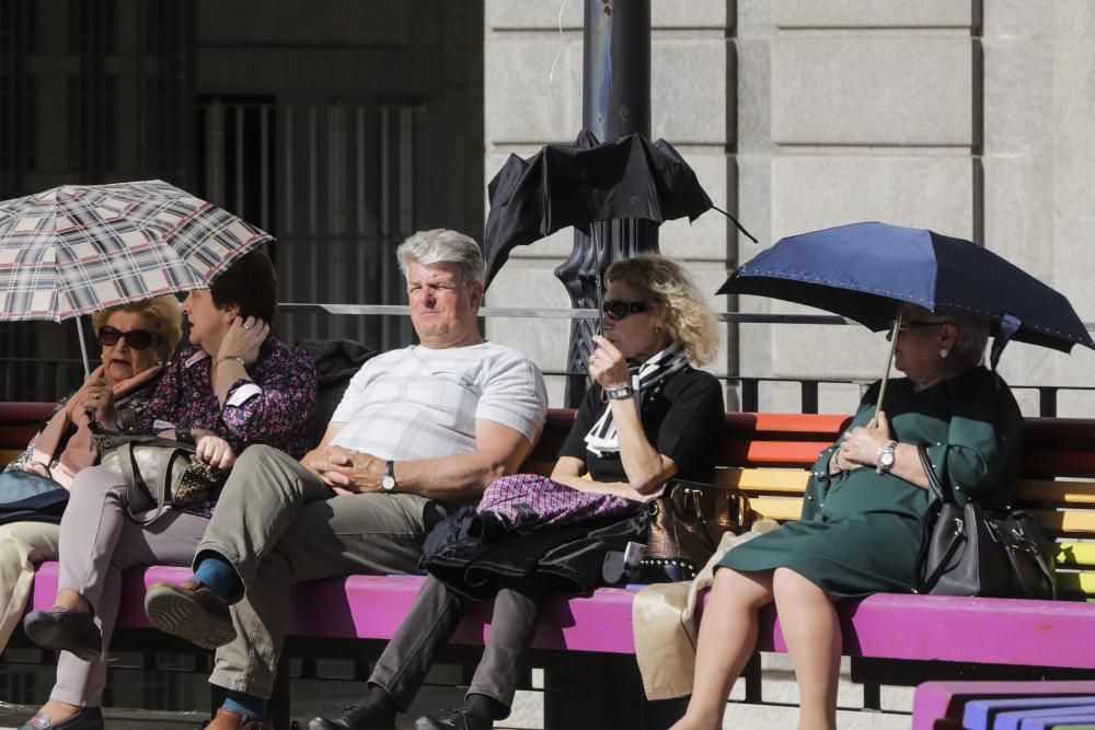 Jornada de soleada en toda Asturias