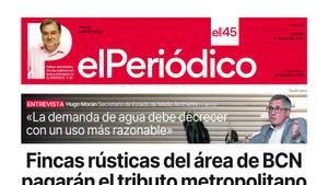 La portada de EL PERIÓDICO del 16 de abril de 2024