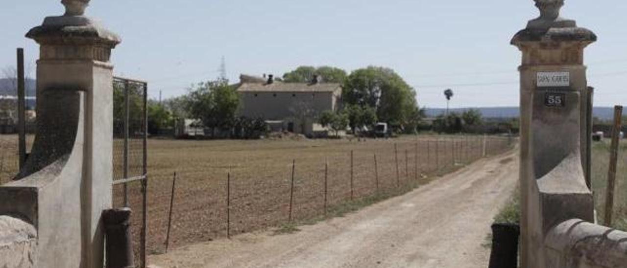 La finca de Son Gofis está situada junto al campo de fútbol de Son Ferriol.