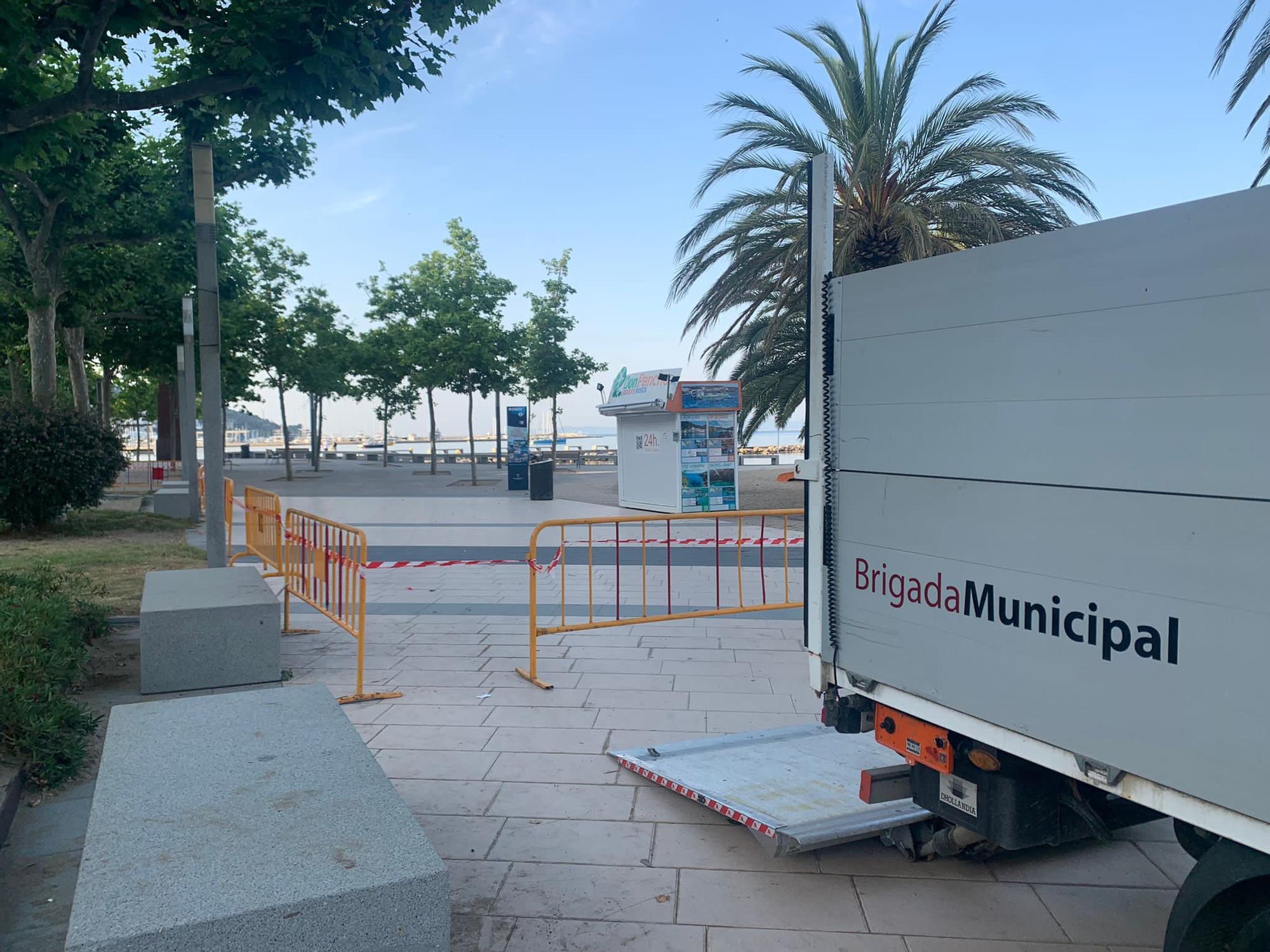 Tanquen els accessos al port de Roses per la troballa d'una mina