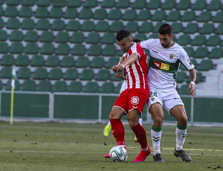 Un gol de Escriche, tras una espectacular galopada de Josan, permite a los franjiverdes sumar la primera victoria tras el parón y situarse de nuevo en puestos de «play-off»