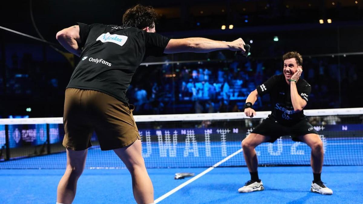 La divertida celebración de Paquito y Jon tras el triunfo en cuartos de final