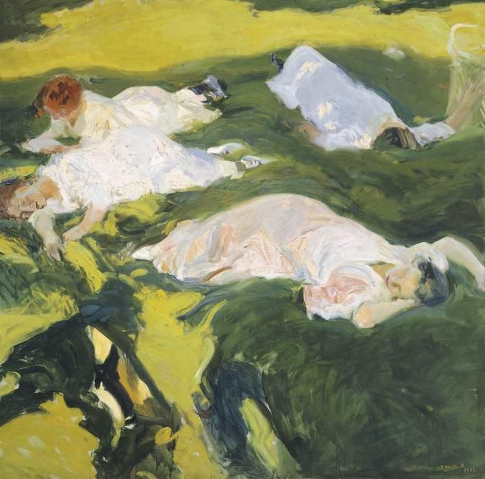 La siesta. 1911. Museo Sorolla
