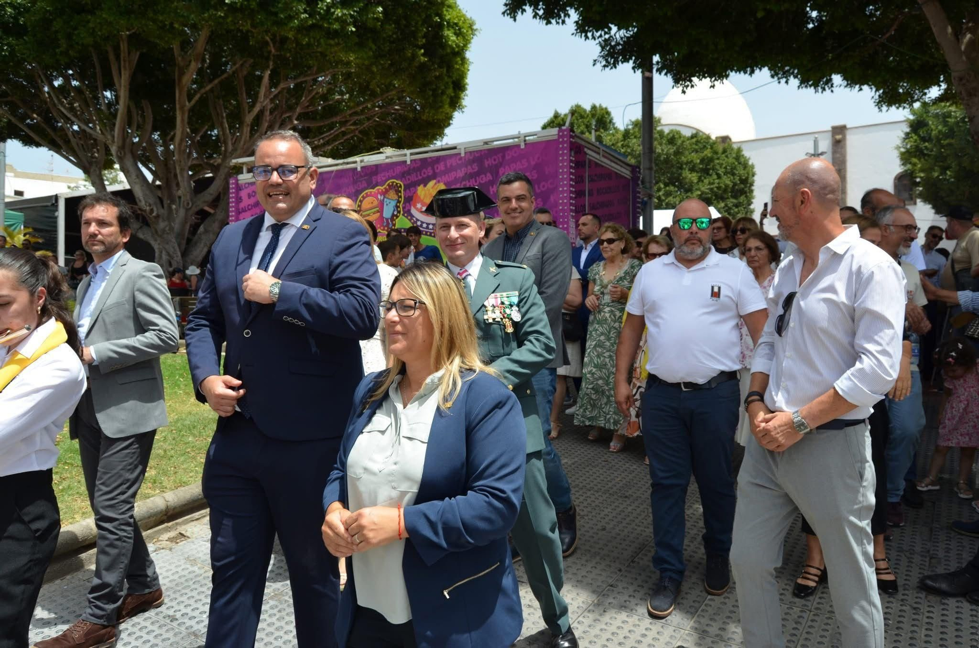 El calor cancela actos en las fiestas en honor a San Pedro y San Pablo de Ingenio