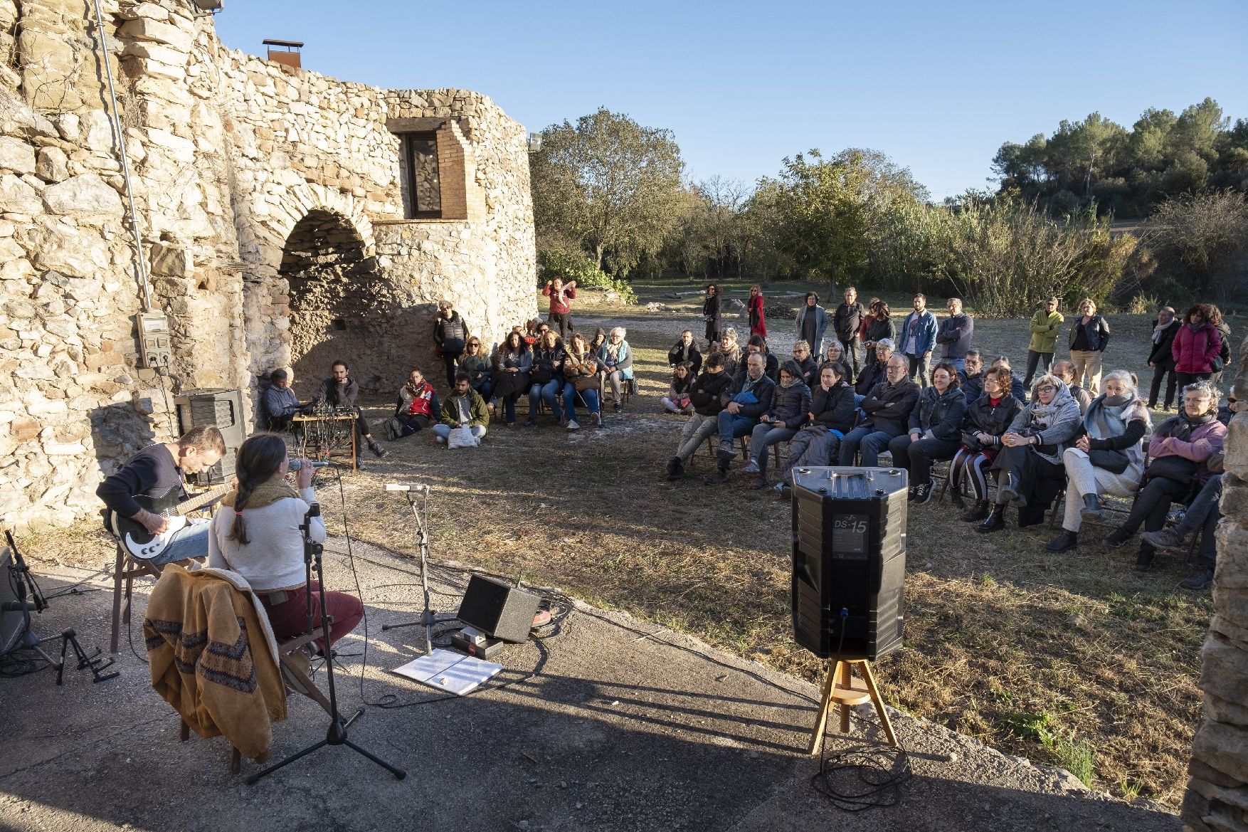 El concert del Forn de la Calç, en imatges