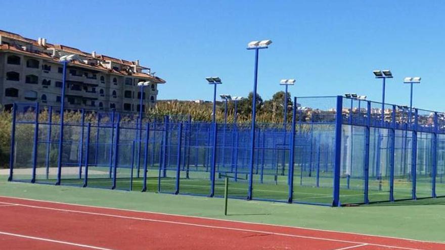 Imagen de las instalaciones deportivas del Casares Racket Club, en Casares Costa.