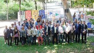 Jordi Ballart presenta el programa de la Festa Major 2014 al parc de Vallparadís