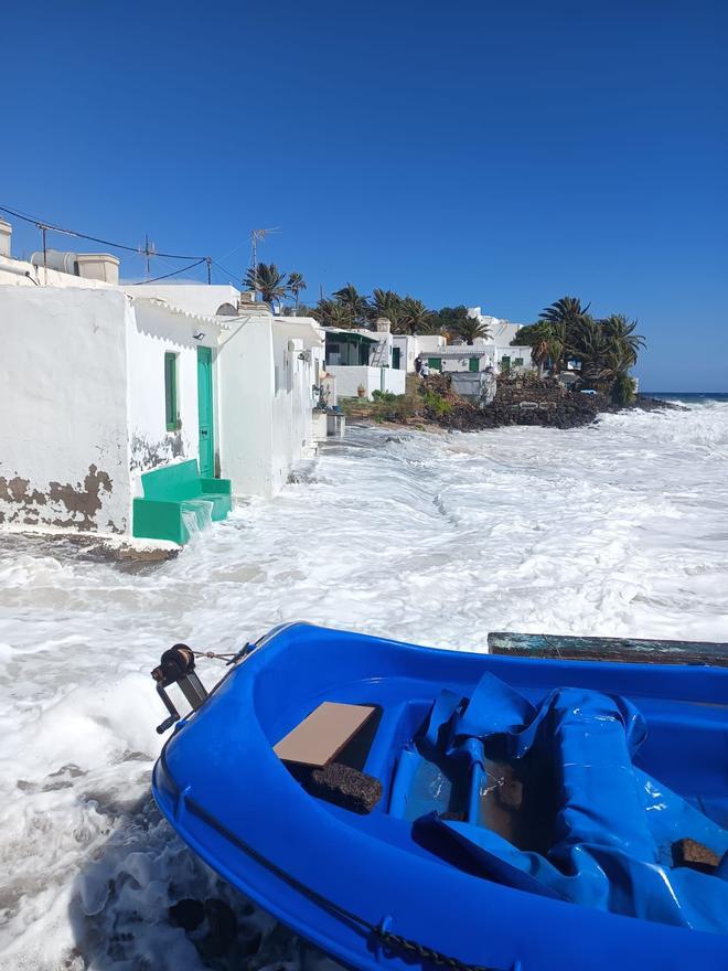 Los destrozos de la borrasca Therese en Lanzarote (20/03/2026)