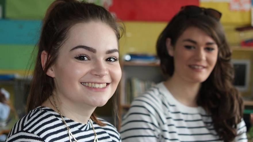 Harriet Tuite es la nueva ayudante lingüística en el colegio Carmelitas de Alcoy