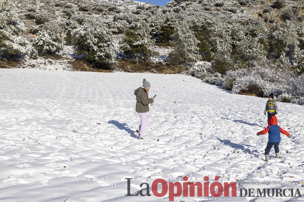 Descubre dónde queda acumulación de nieve en la Región de Murcia