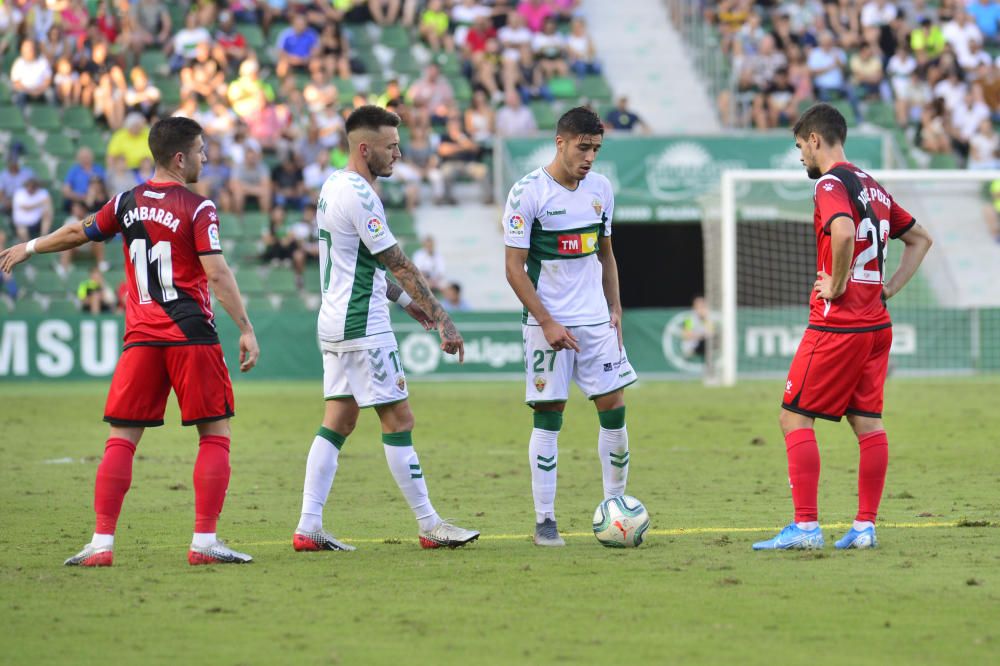 Elche y Rayo empatan en un gran partido