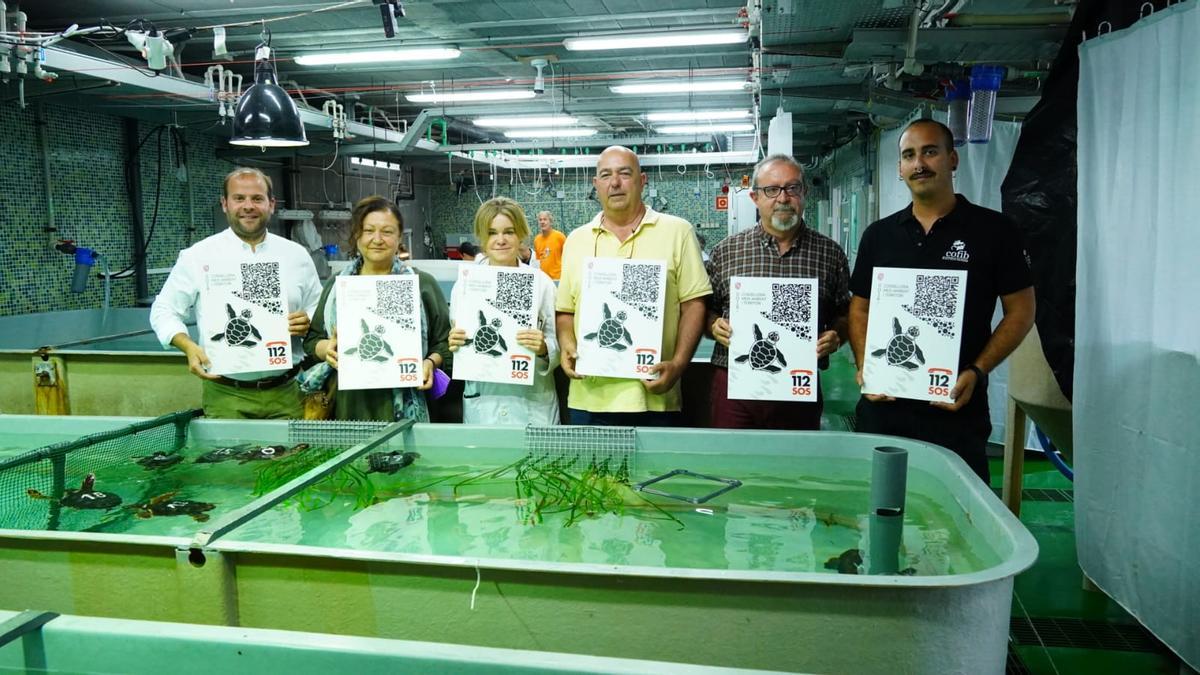 Presentación de la campaña en las instalaciones del Limia, en Mallorca