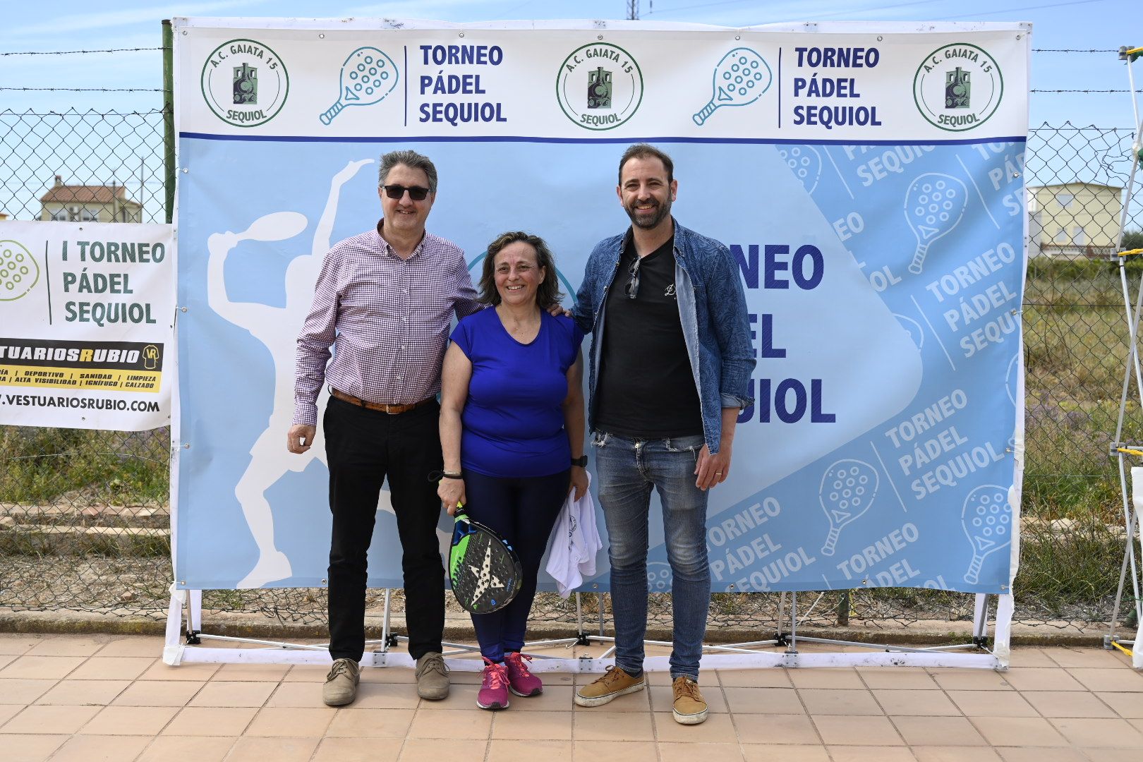 Las mejores imágenes de la jornada de pádel solidario de la Gaiata 15 en Castelló