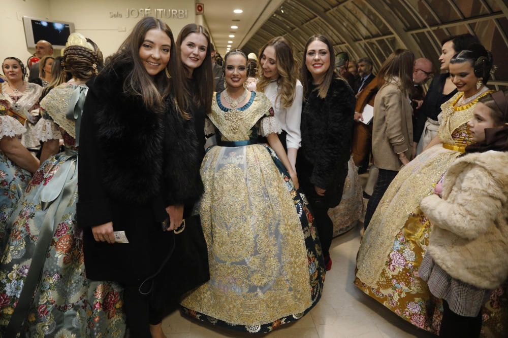 Así ha sido la exaltación de la fallera mayor de València, Marina Civera